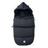 BABYSCHALENFUSSSACK Little Dowwny, black - Schwarz, Textil (40/7/80cm) - Kaiserbaby