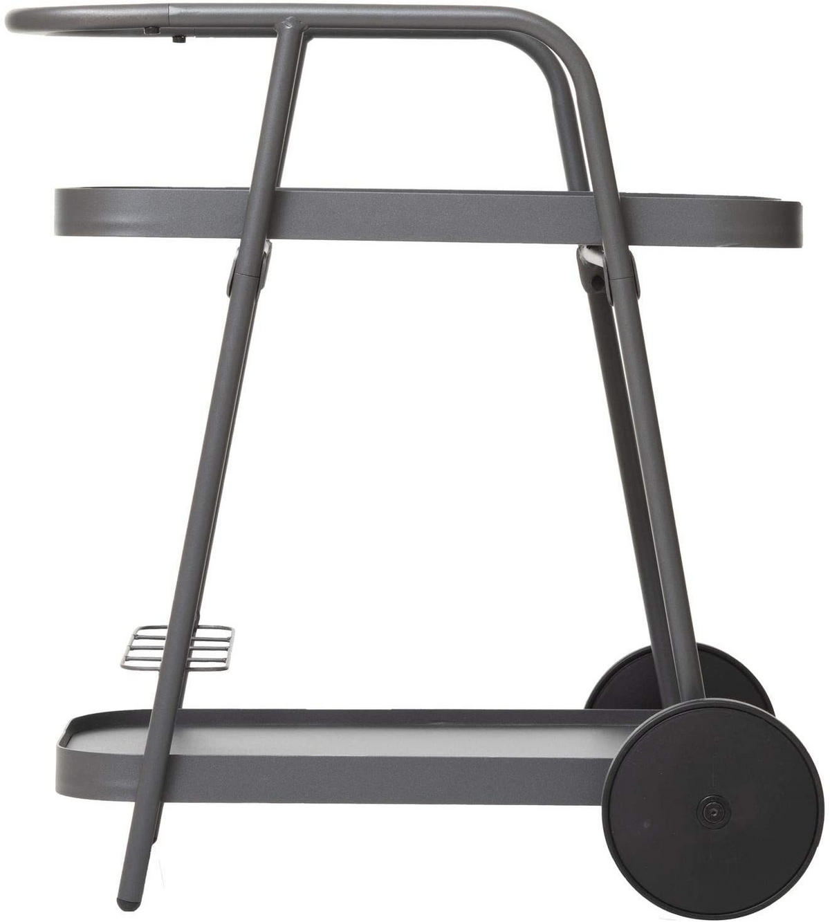 SERVIERWAGEN EASINESS Aluminium - Grau, Metall (72/80/50cm)