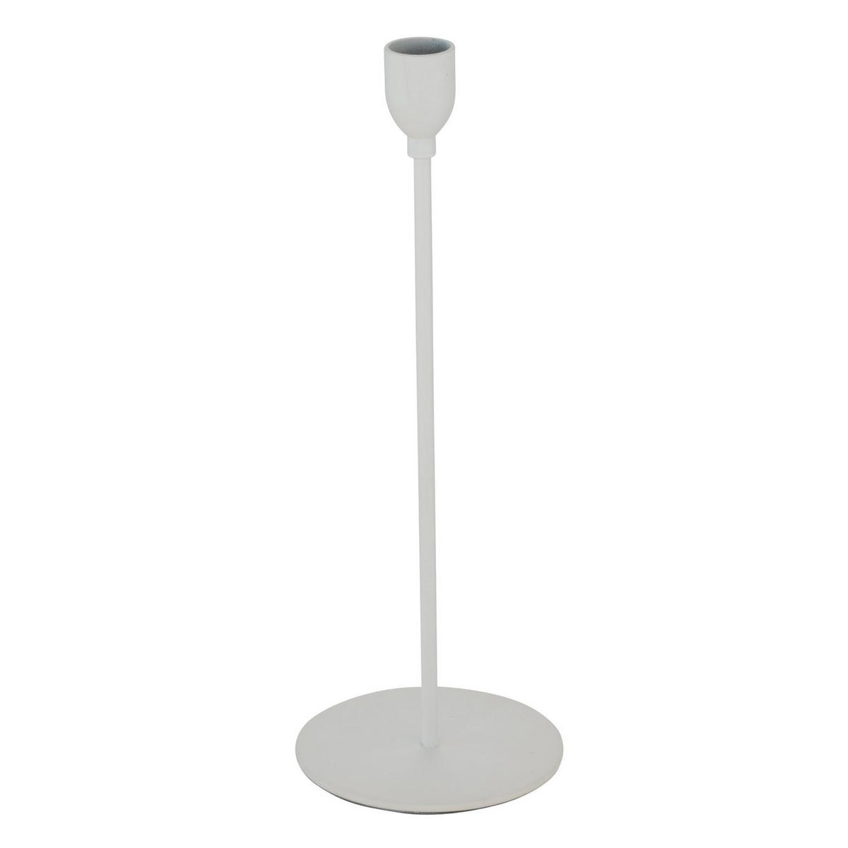 METALLKERZENHALTER 3er Set Malte - Weiß, Metall (10/33/10cm) - Boltze Home