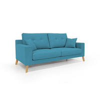 LINEARSOFA Danish - Türkis, Textil (146/95/91cm) - Divani.store