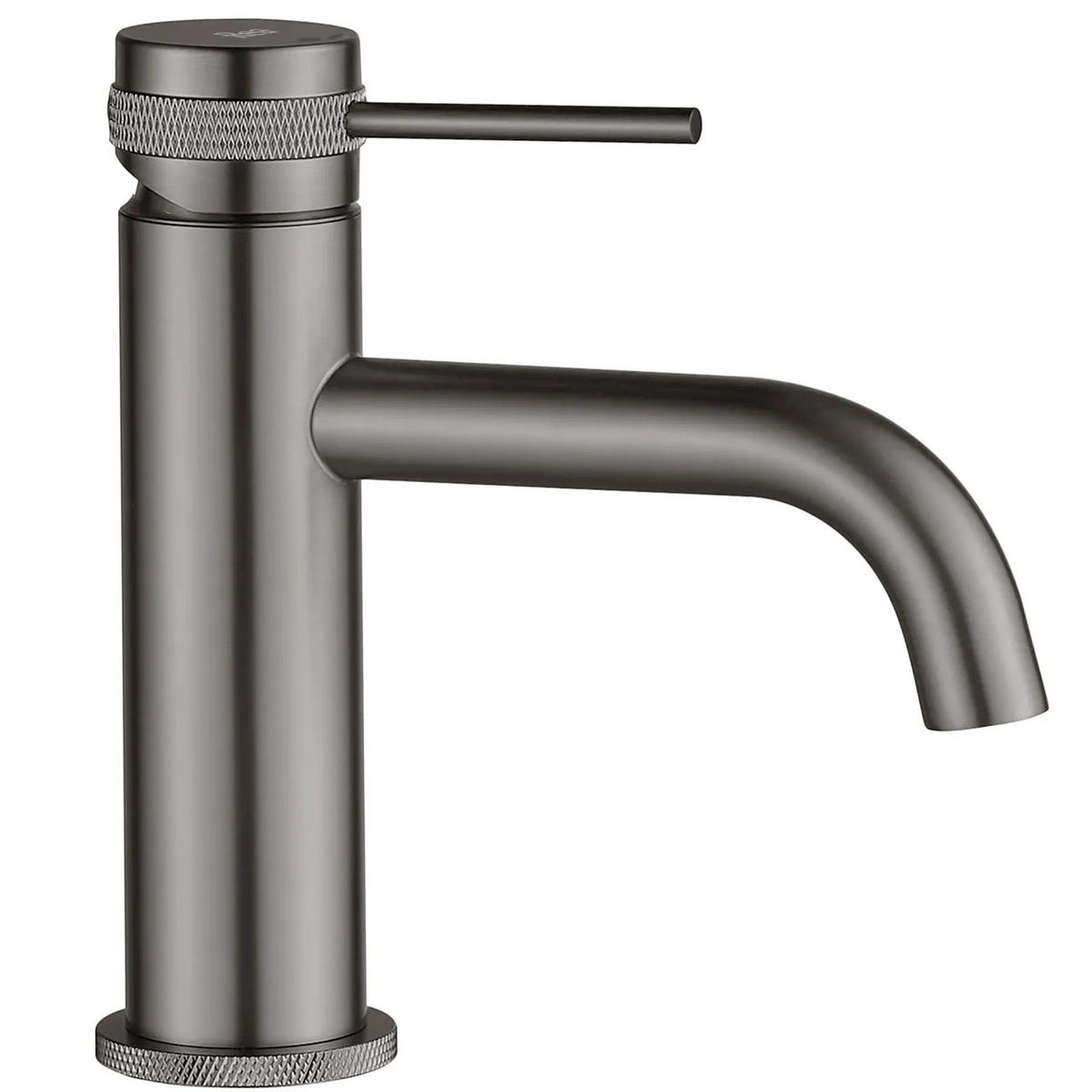 WASCHBECKENARMATUR Rea Lungo Grip Gun Grey Low - Titanfarben, Metall (5/16.5/9.8cm) - REA