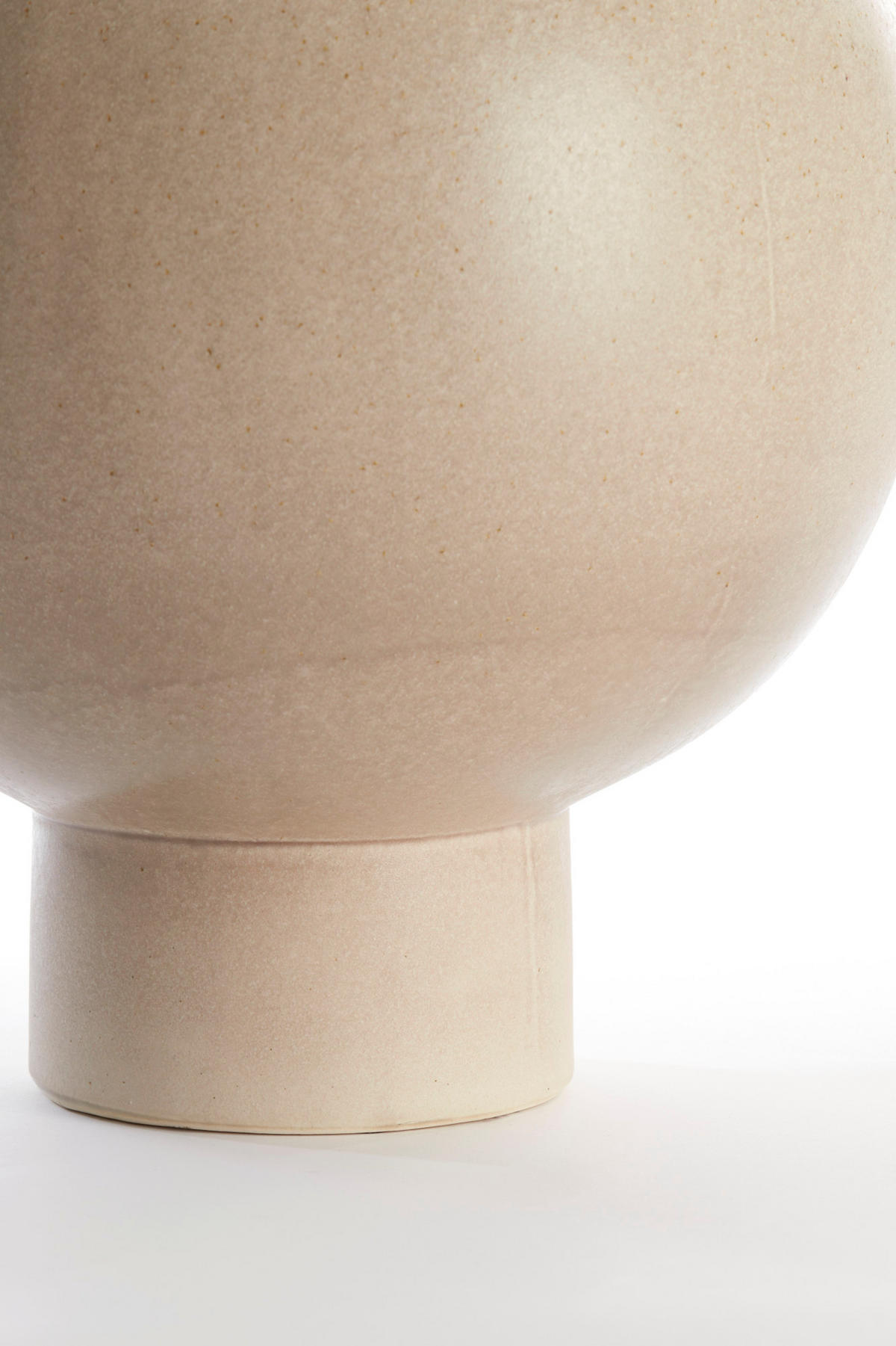 VASE Zelata Braun Ø34/46 cm - Braun, Keramik (46cm) - Light & Living