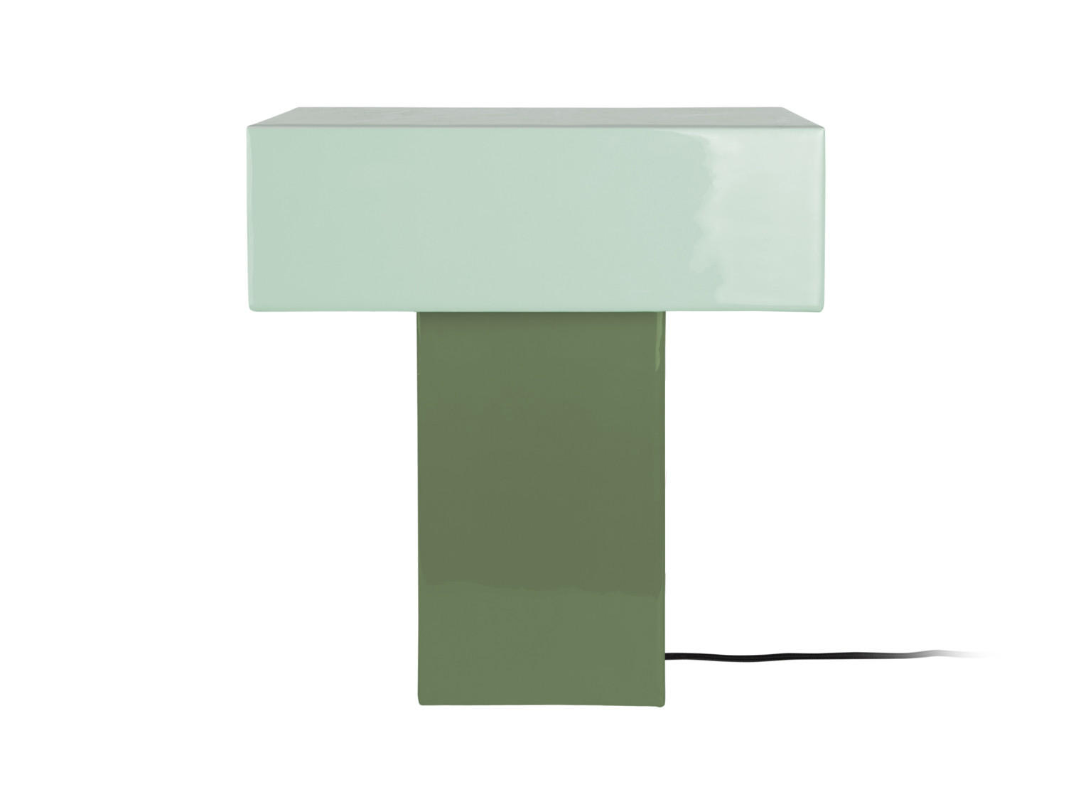 Leitmotiv Tischlampe Grün 15x35x32 cm