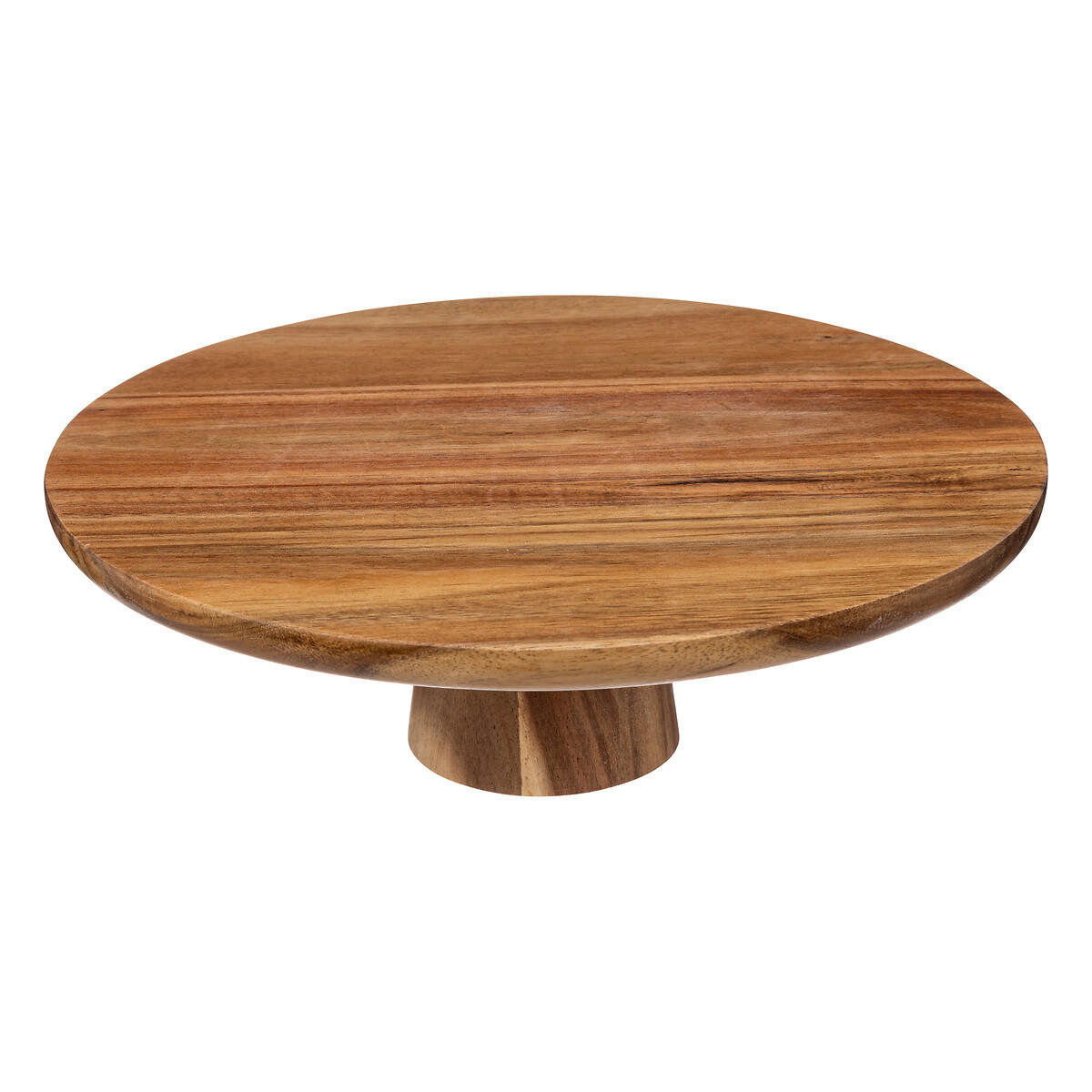 TORTENSTÄNDER aus Holz Braun 28/28/9 cm - Braun, Holz (28/9cm) - Secret de Gourmet