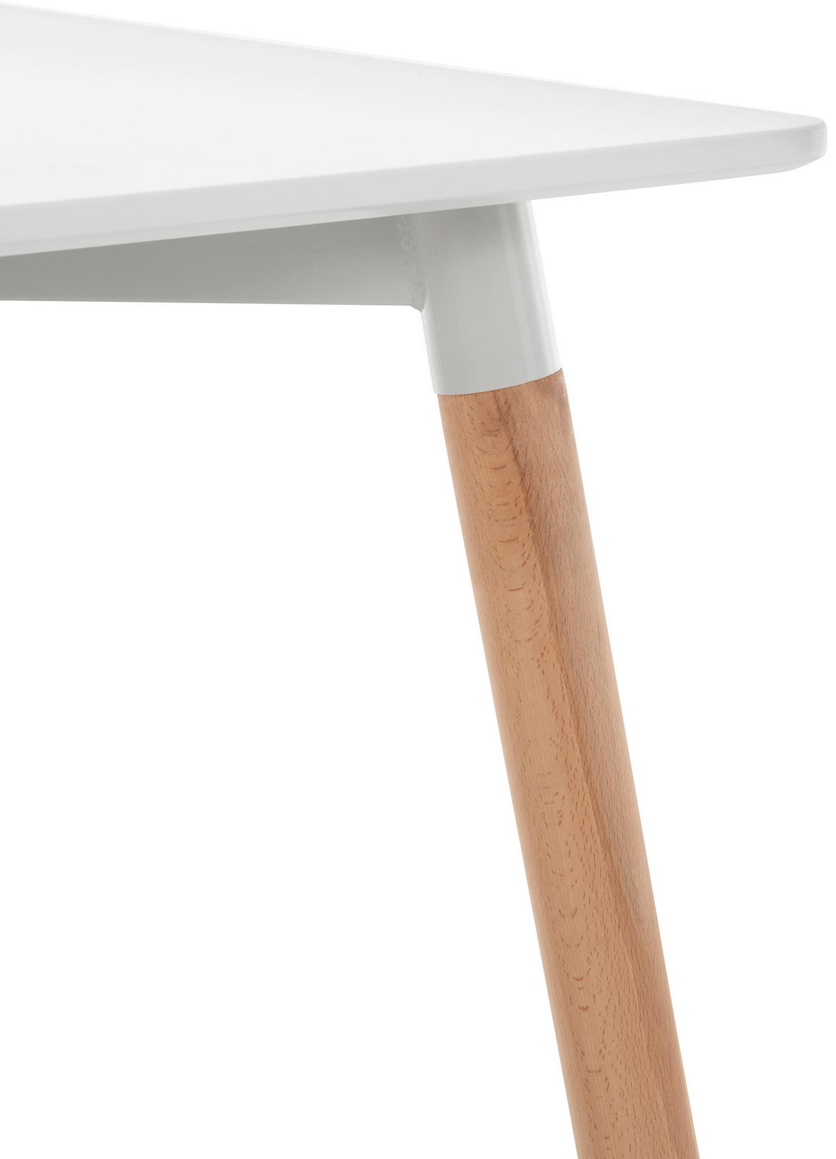 KONSOLENTISCH eckig 80/80/75 cm Holz weiß - Weiß, Holz (80/80/75cm) - CLP