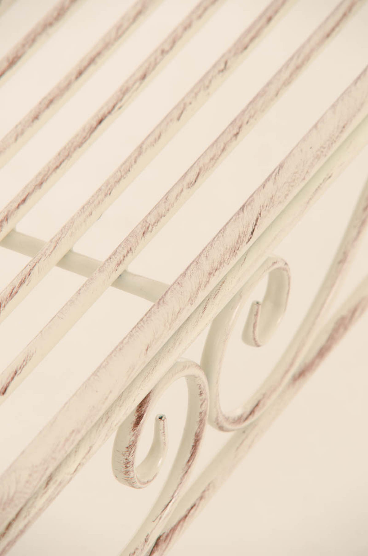 GARTENBANK Sizon Metall Beige 156x46x78cm Gartenliege - Beige, Metall (156/78/46cm) - DELUKE