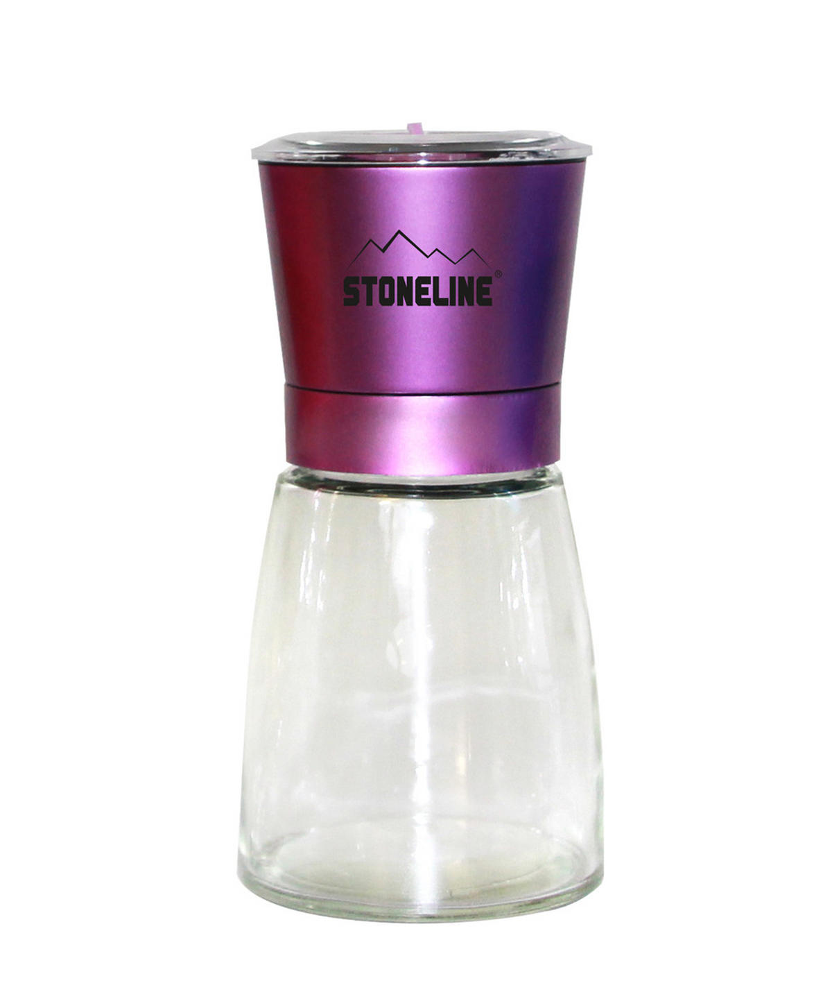 SALZ- / PFEFFERMÜHLE - Lila, Glas (10/13.2/10cm) - Stoneline