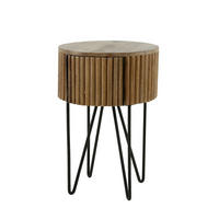 NACHTTISCH Tweak Braun 40/40/60 cm - Braun, Holz (40/60/40cm) - Hoyz Collection