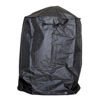 HUSSE Ø 90cm - Schwarz, Textil (90/90/110cm) - Somagic