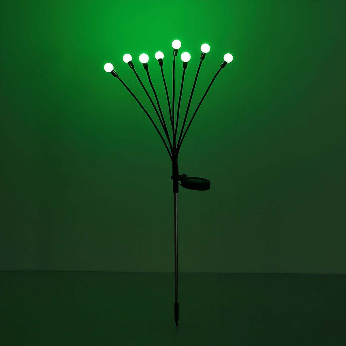 LED AUSSENLEUCHTE Edelstahl Schwarz RGB Farbwechsel - Schwarz, Metall (20/12/70cm) - Globo Lighting