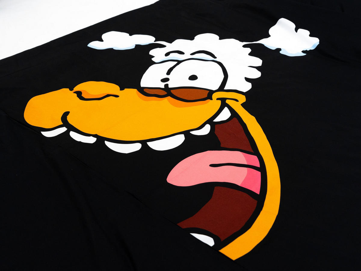 BETTWÄSCHE Ralph Ruthe Thorsten Dörnbach Geile Scheisse: Kuscheln! Schwarz 135 x 200 cm + 80 x 80 cm - Schwarz, Textil (135/200cm) - United Labels