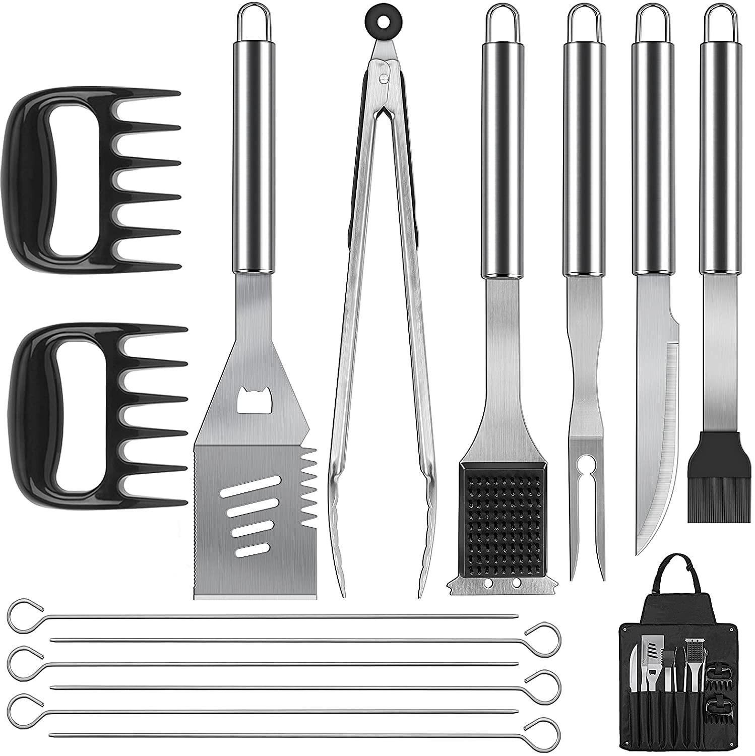 GRILLBESTECK 14-teiliges Set - Multicolor, Metall (43cm)