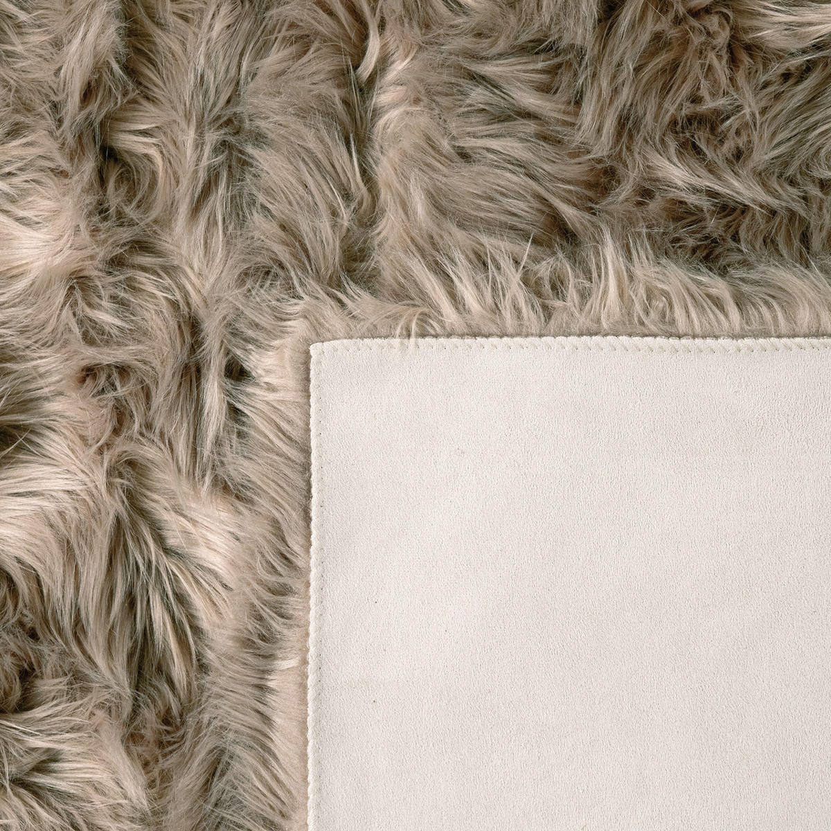 HOCHFLORTEPPICH 60/100 cm Playa 960 - Beige, Textil (60/100cm) - Paco Home
