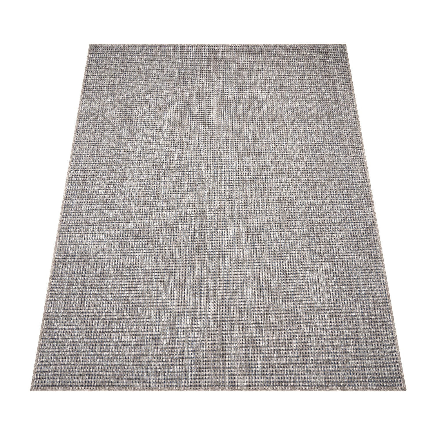 TEPPICH Outdoor Natur Balkon, Terrasse schmutzabweisend Blau Läufer 80x150 - Blau, Textil (80/150cm) - KADIMA DESIGN