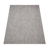 OUTDOOR Teppich Natur Balkon, Terrasse schmutzabweisend Blau Rechteckig 160x220 - Blau, Textil (160/220cm) - KADIMA DESIGN