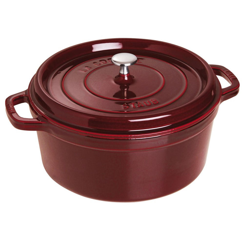TOPF Burgunderrot 35/28/18 cm 405093620 - Bordeaux, Metall (28cm) - Staub
