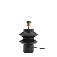 LAMPENFUSS Petch Schwarz Ø22/26 cm - Schwarz, Metall (22/22/26cm) - Light & Living