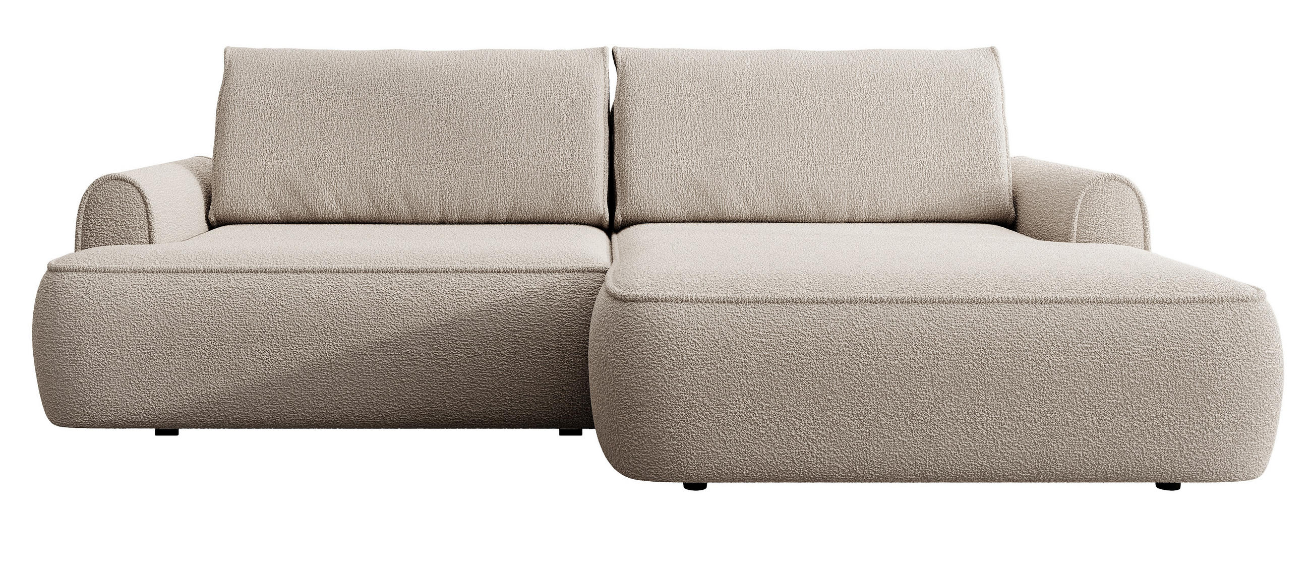 Emporius Ecksofa Beige 250x146 cm