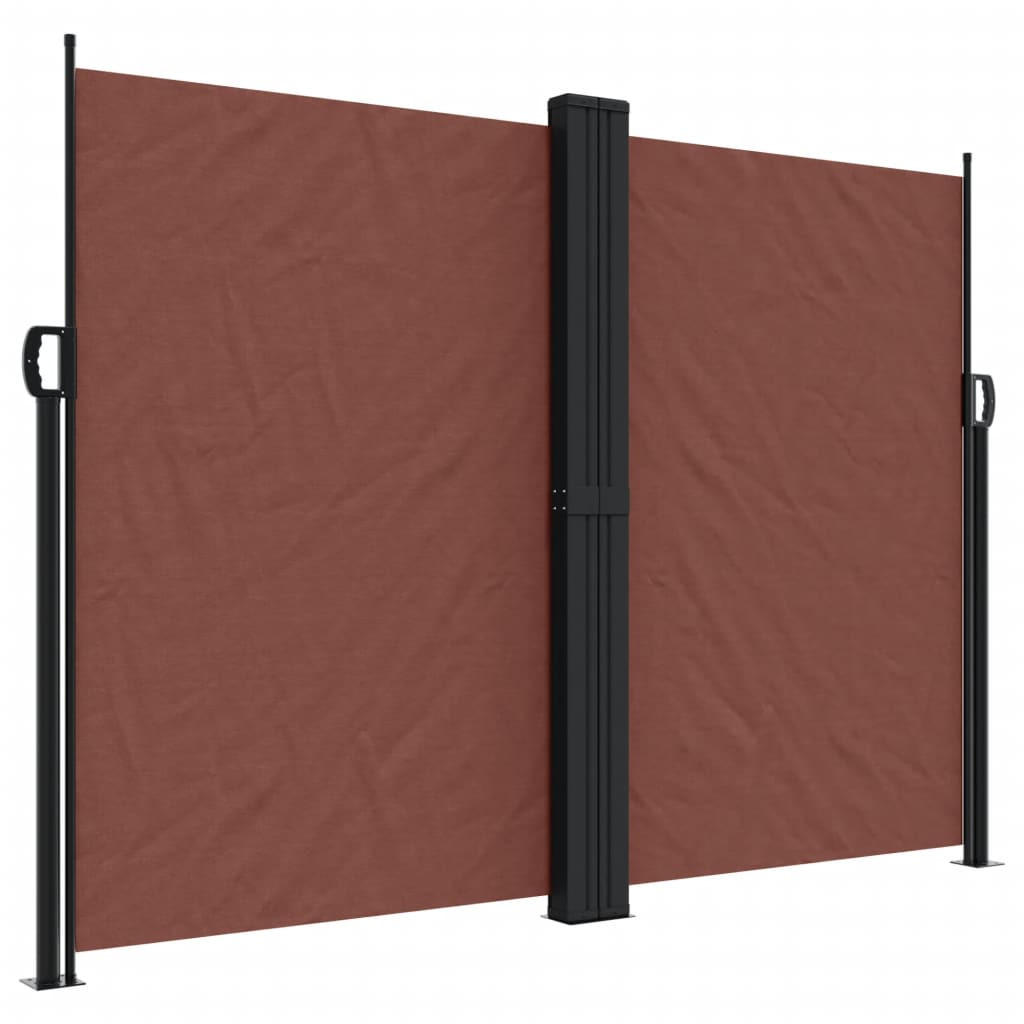 SEITENMARKISE Ausziehbar Braun 180x600 cm - Braun, Textil (600/180/600cm) - furnicato
