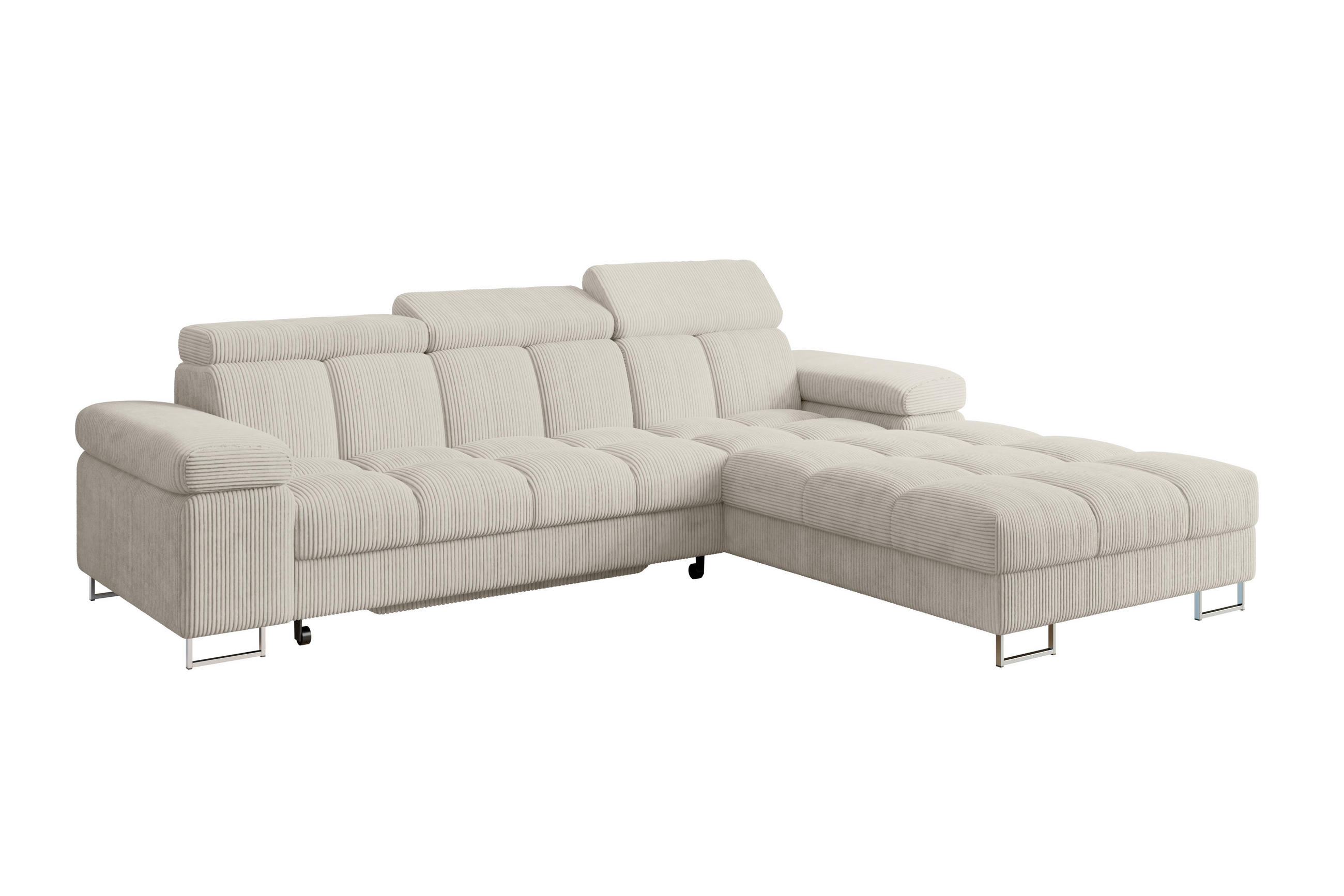 Altdecor Ecksofa Mokka 271x203 cm