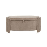 SITZBANK Miro - Grau - 44/108/47 cm - Grau, Textil (108/47/44cm)