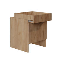 SAUGROBOTERSCHRANK Dustin Goldkraft Eiche 50 x 67.5 cm mit 1 Tür - Honigeiche, Holzwerkstoff (50/67.5/50cm) - Vicco