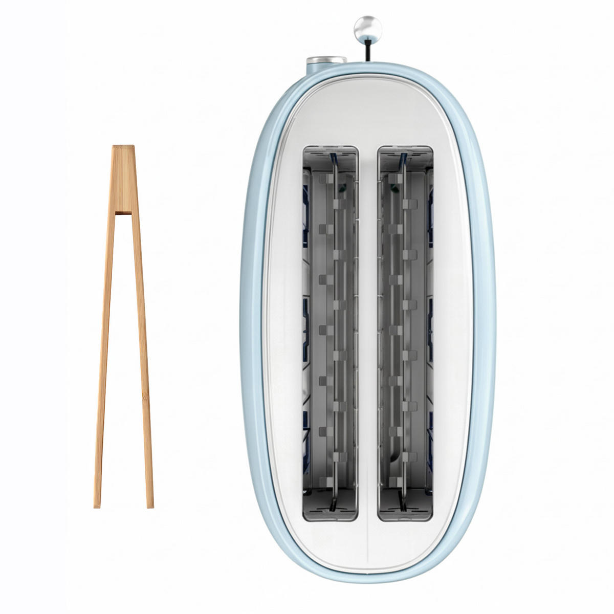 TOASTER GRV6 Blau - Blau, Metall (41/18.2/20cm) - SWEISS