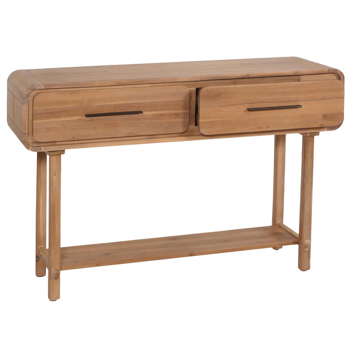 KONSOLENTISCH eckig Braun - Braun, Holz (35/120/80cm) - MCW
