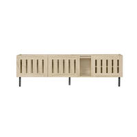 LOWBOARD Naturfarben 160/40/47 cm - Naturfarben, Holzwerkstoff (160/47/40cm) - PANGIVO
