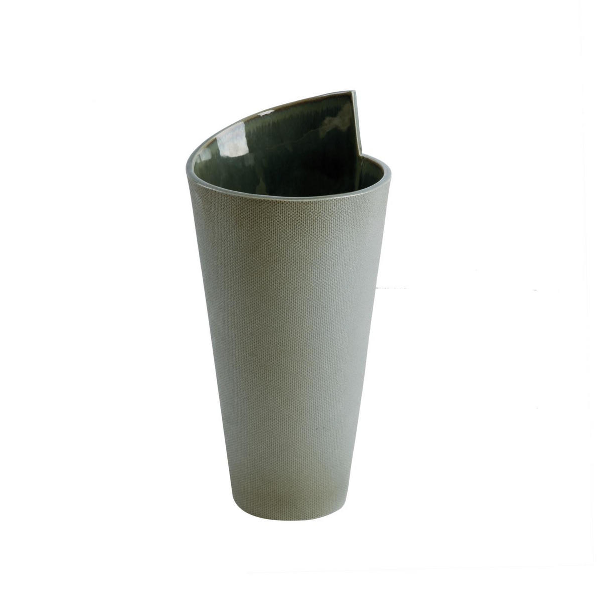 VASE Sirikit grün 31 cm - Grün, Keramik (31cm) - Goebel
