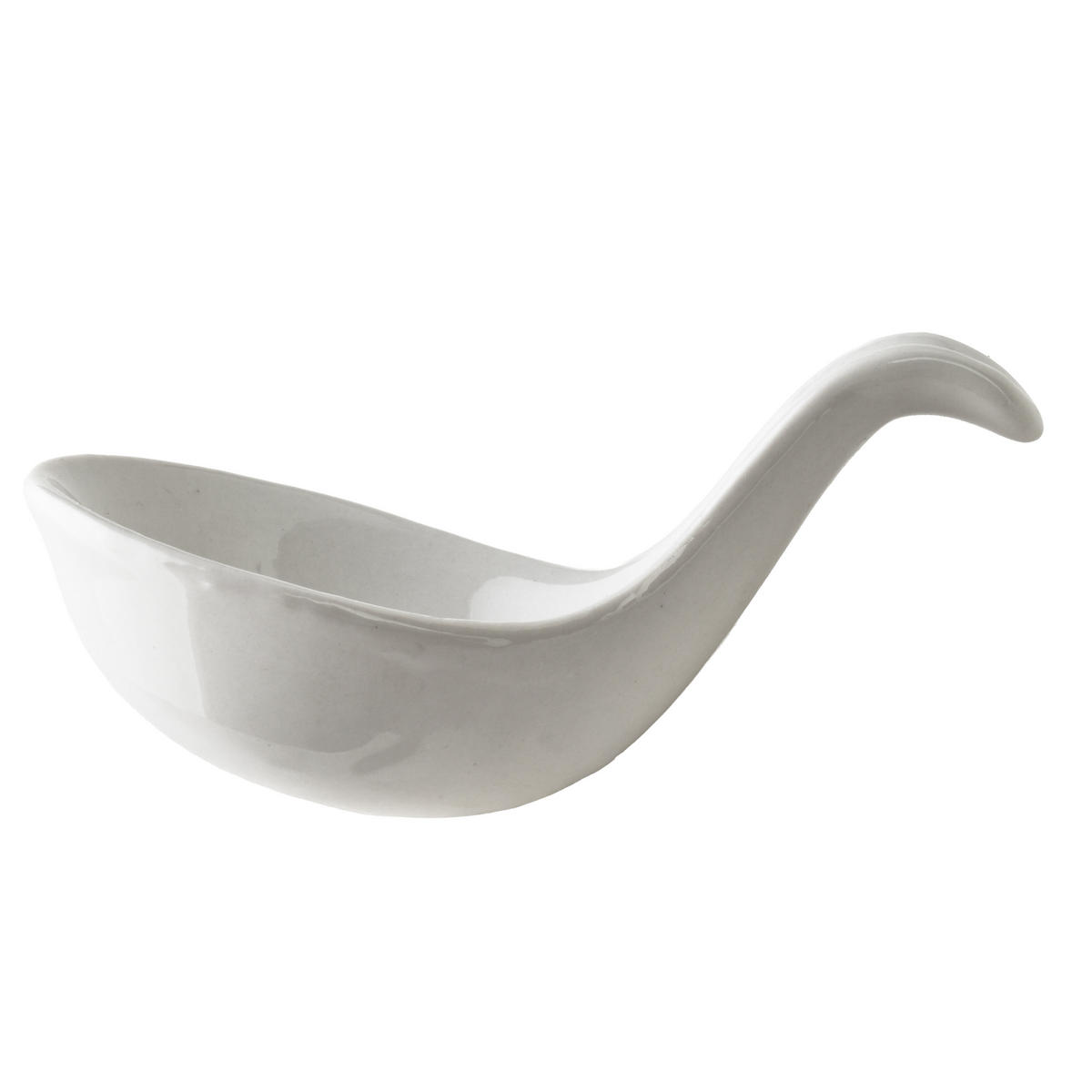 SCHALE Basic weiß 6/6/2 cm Porzellan - Weiß, Keramik (6/6/6cm) - Mondex