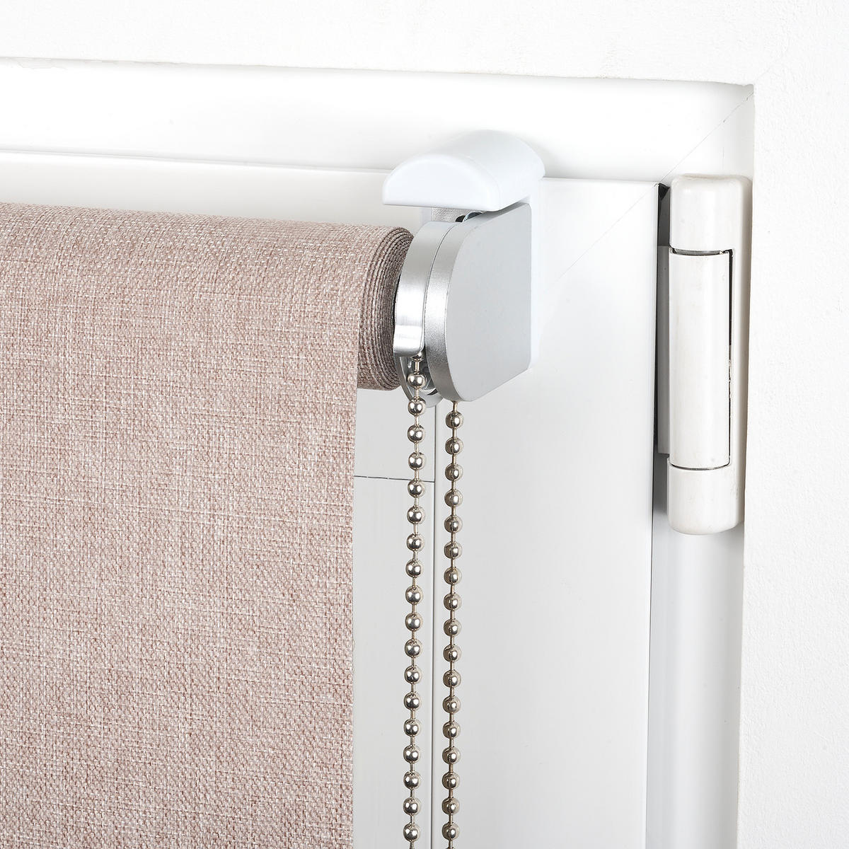 VERDUNKELUNGSROLLO Moon Plus Easyfix Leinen 80x250 - Beige, Kunststoff (80/250/1cm) - STORESDECO