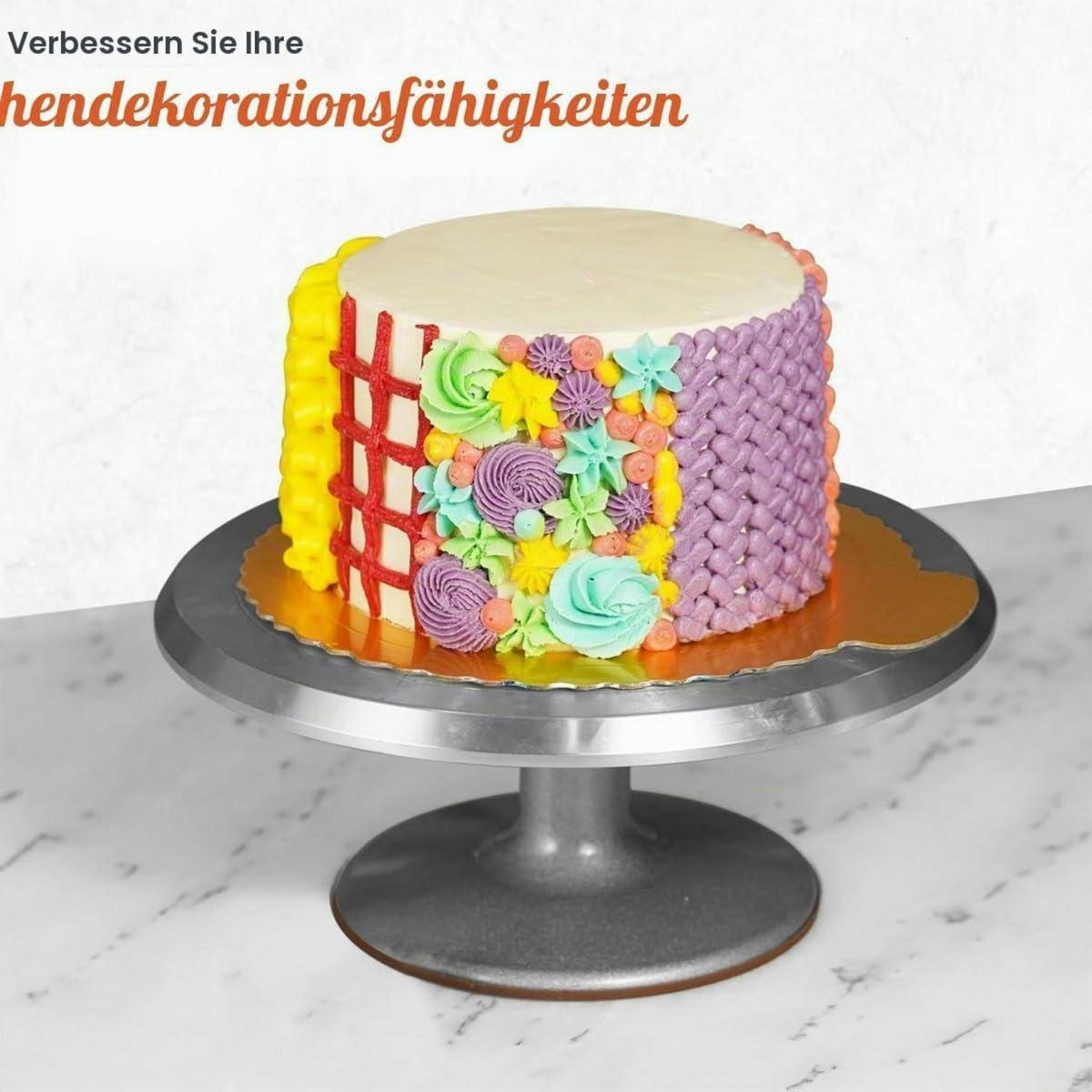 SPRITZBEUTEL-SET mit 27 Tüllen - Multicolor, Metall (3.5/3/4cm)