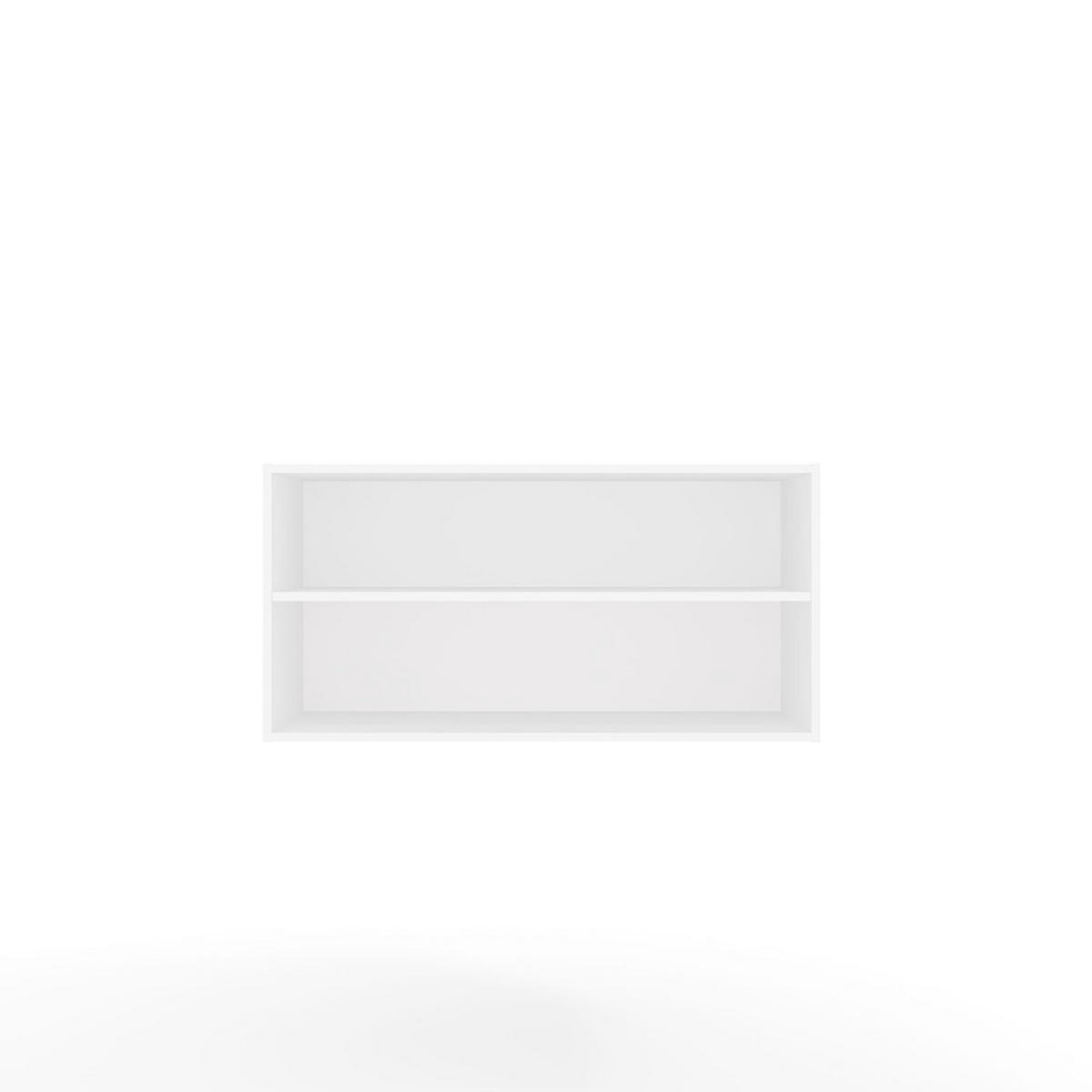 SCHRANK Weiß 100/50/50 - Weiß, Holzwerkstoff (100/50/50cm) - RAUMHIRSCH FURNITURE