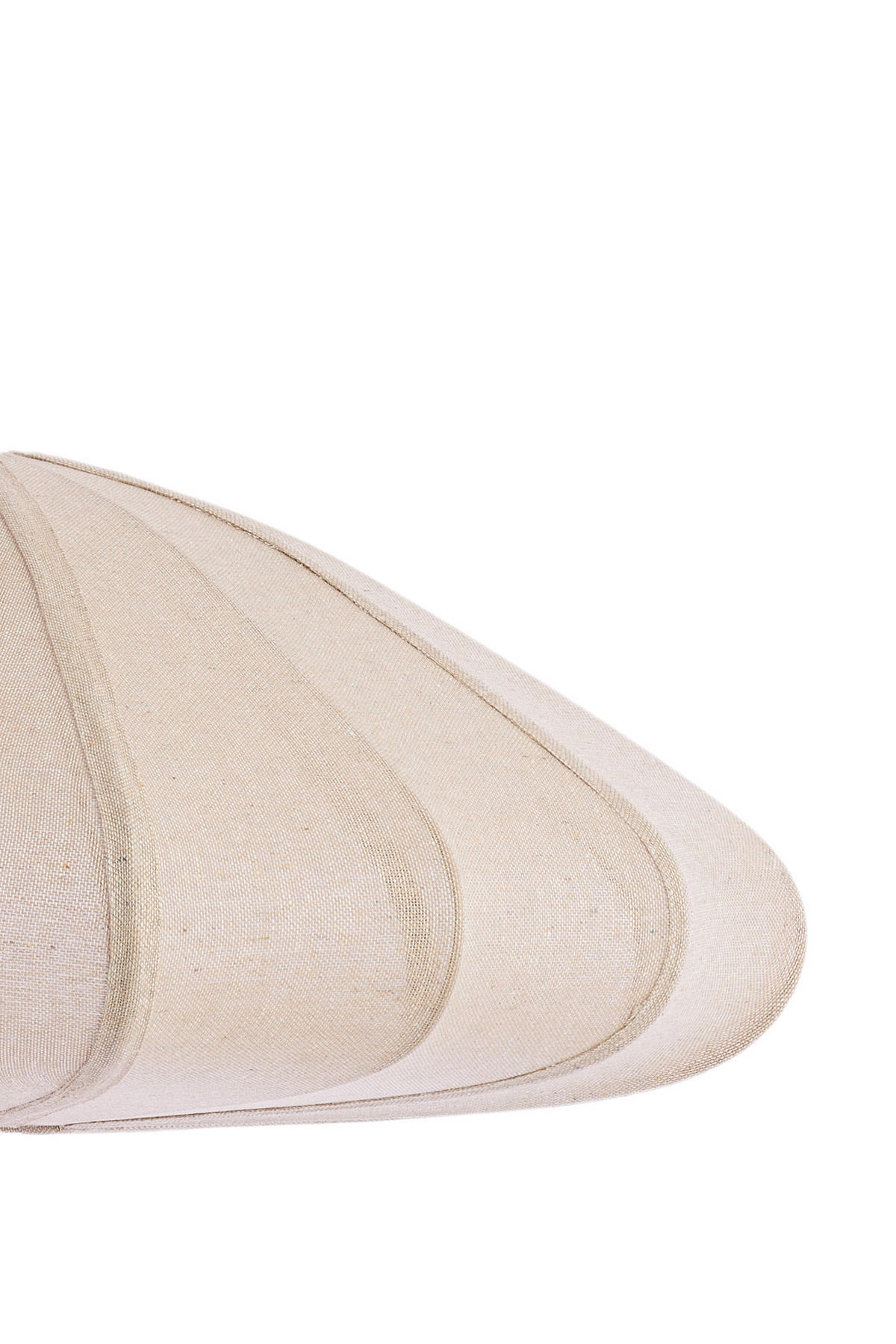 HÄNGELAMPE Cesano Weiß Ø64/25 cm - Weiß, Textil (64/64/25cm) - Light & Living