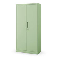 AKTENSCHRANK JAN 185x90x45 cm - Grün, Metall (90/185/40cm) - Jan Nowak