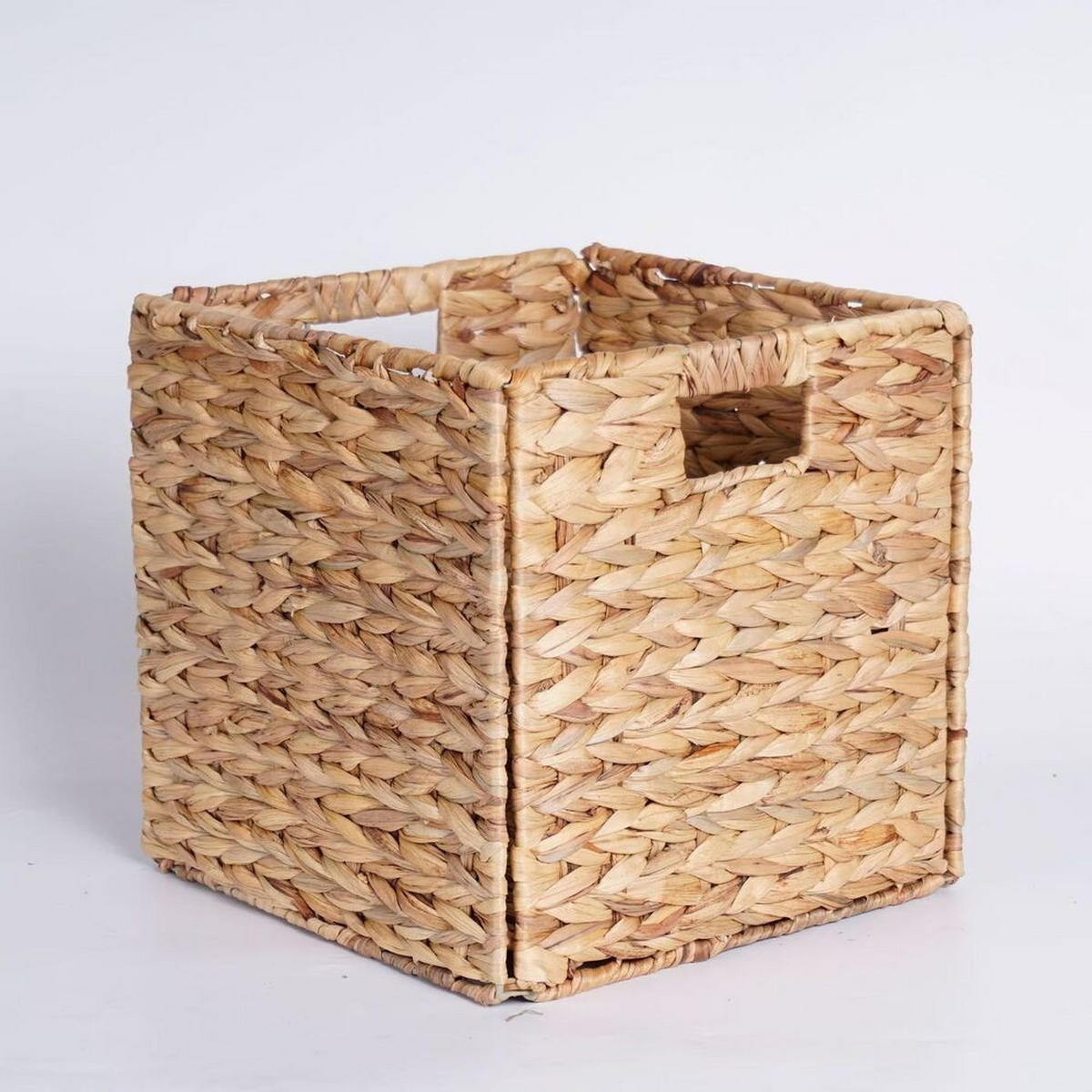 AUFBEWAHRUNGSKORB, Aus Kürbisgras, 30 × 30 × 30 cm - Braun, Naturmaterialien (30/30cm) - Weltevree