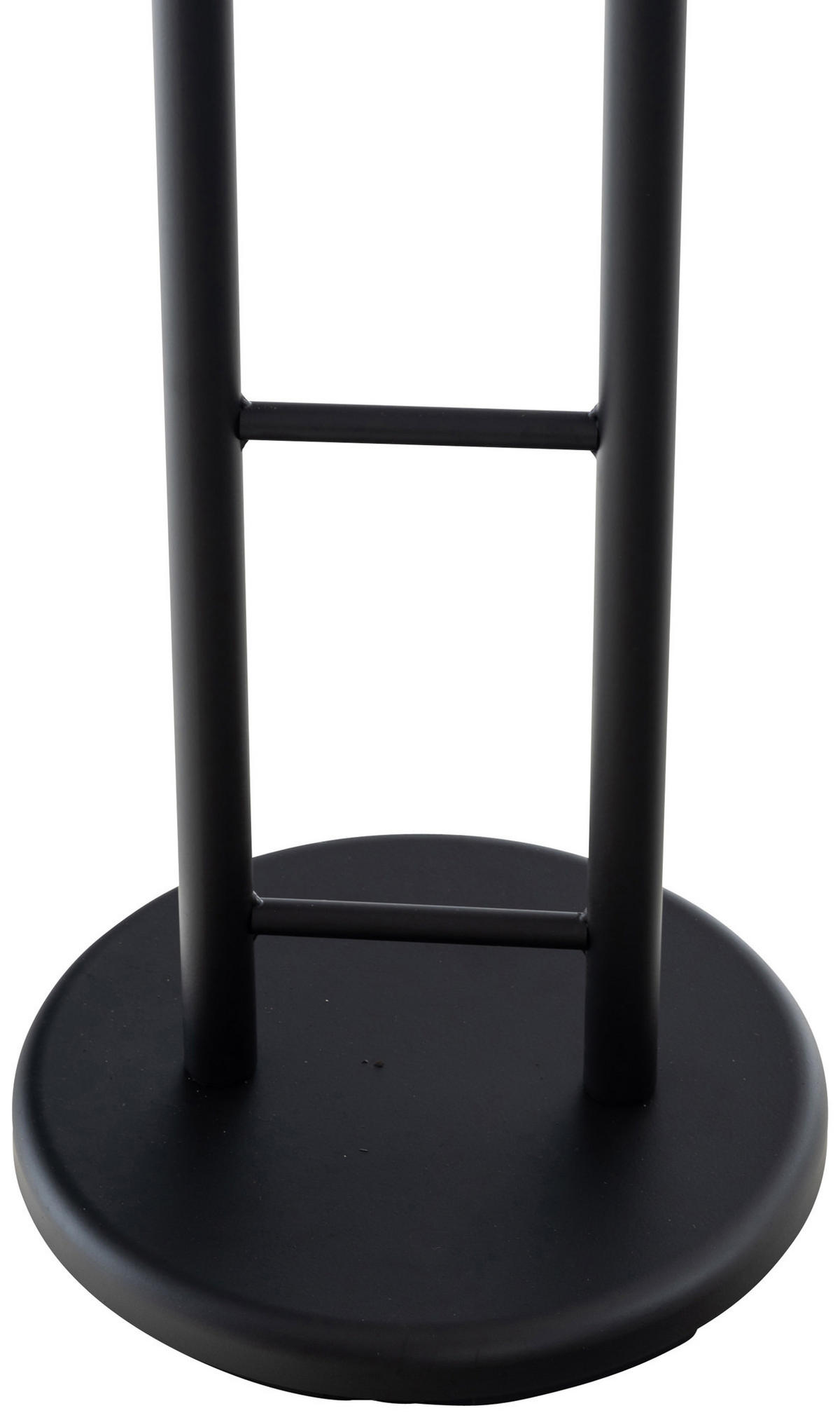 HERRENDIENER Tom 50x28x107cm Metall Schwarz Kleiderständer - Schwarz, Metall (50/107/28cm) - DELUKE