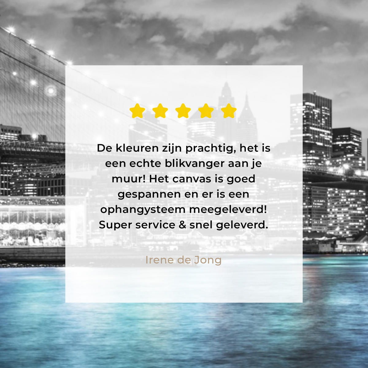 LEINWANDBILD New York - Skyline - Stadt - Blau Deko Schlafzimmer 30x20 cm - Blaugrau, Textil (30/20cm) - MuchoWow