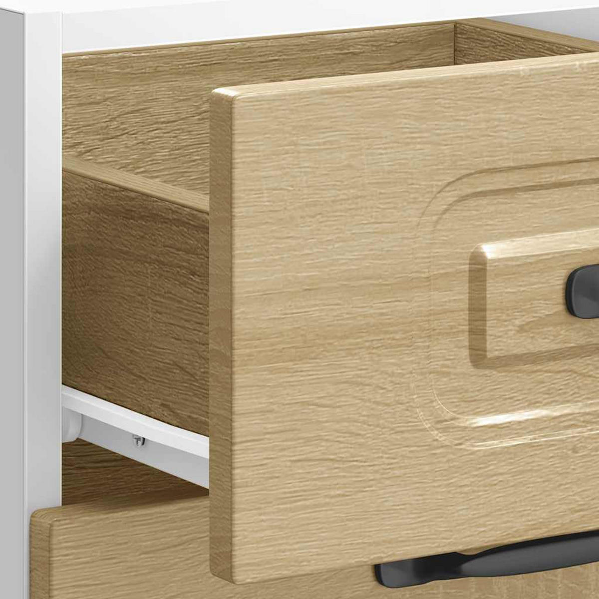 KÜCHENUNTERSCHRANK Kalmar Sonoma-Eiche Holzwerkstoff - Sonoma Eiche, Holzwerkstoff (46/81.5/40cm) - vidaXL
