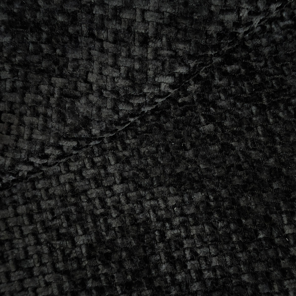 ECKSOFA 266/168/85 cm in Schwarz aus Stoff, modular und ohne Montage - Schwarz, Textil (168/266cm) - Flora Grace