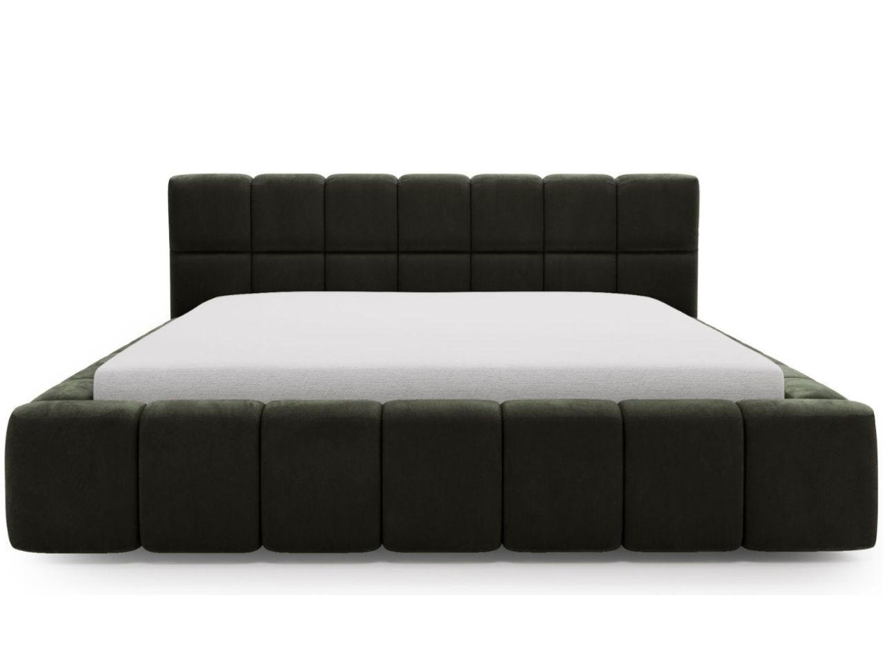 POLSTERBETT Alicante 140x200 Dunkelgrau - Dunkelgrau, Textil (140/200cm) - Graingold