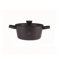 KOCHTOPF Grani Schwarz 34/26/14 cm Metall - Schwarz, Metall (26cm) - Mondex