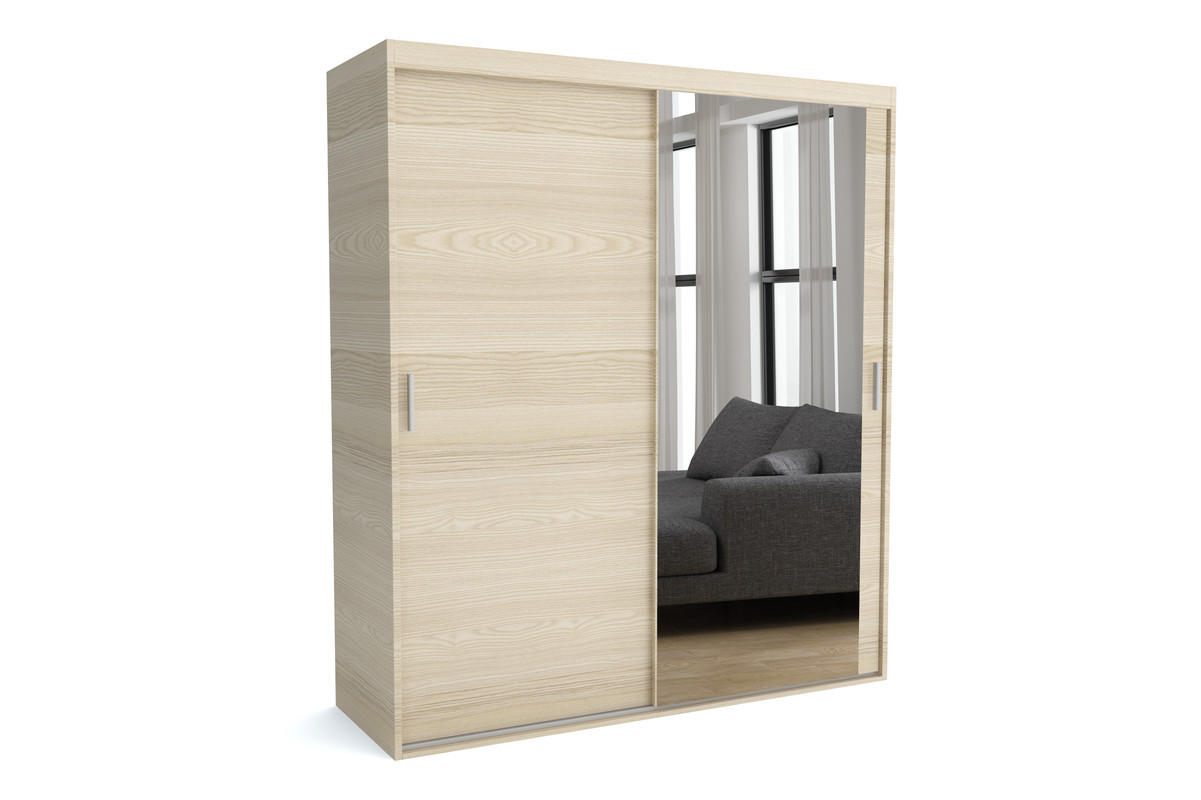 Furnlux Kleiderschrank Braun 200x205x60 cm