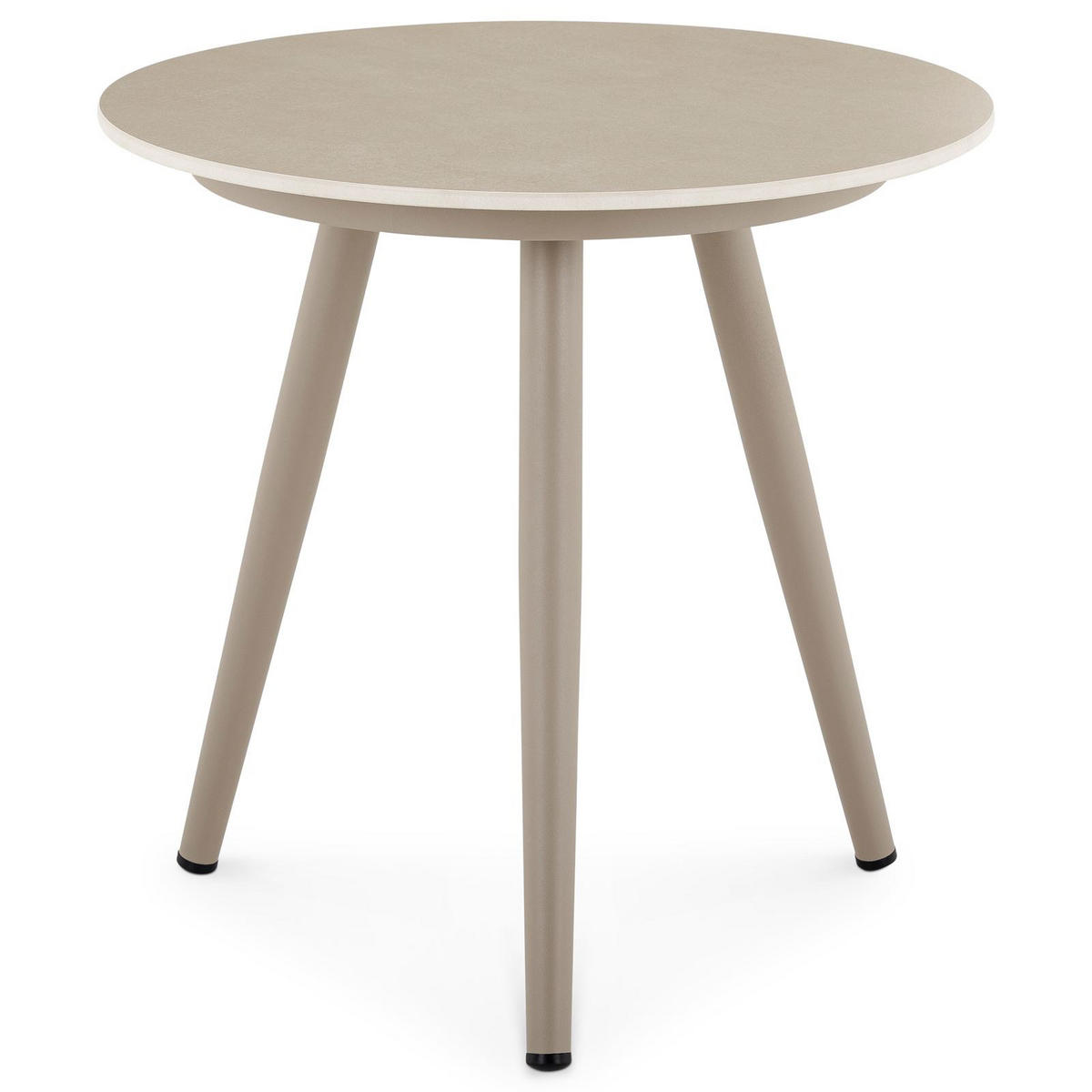 BESITELLTISCH ROSALIA - Champagner, Metall (46/46/45cm) - IDIMEX