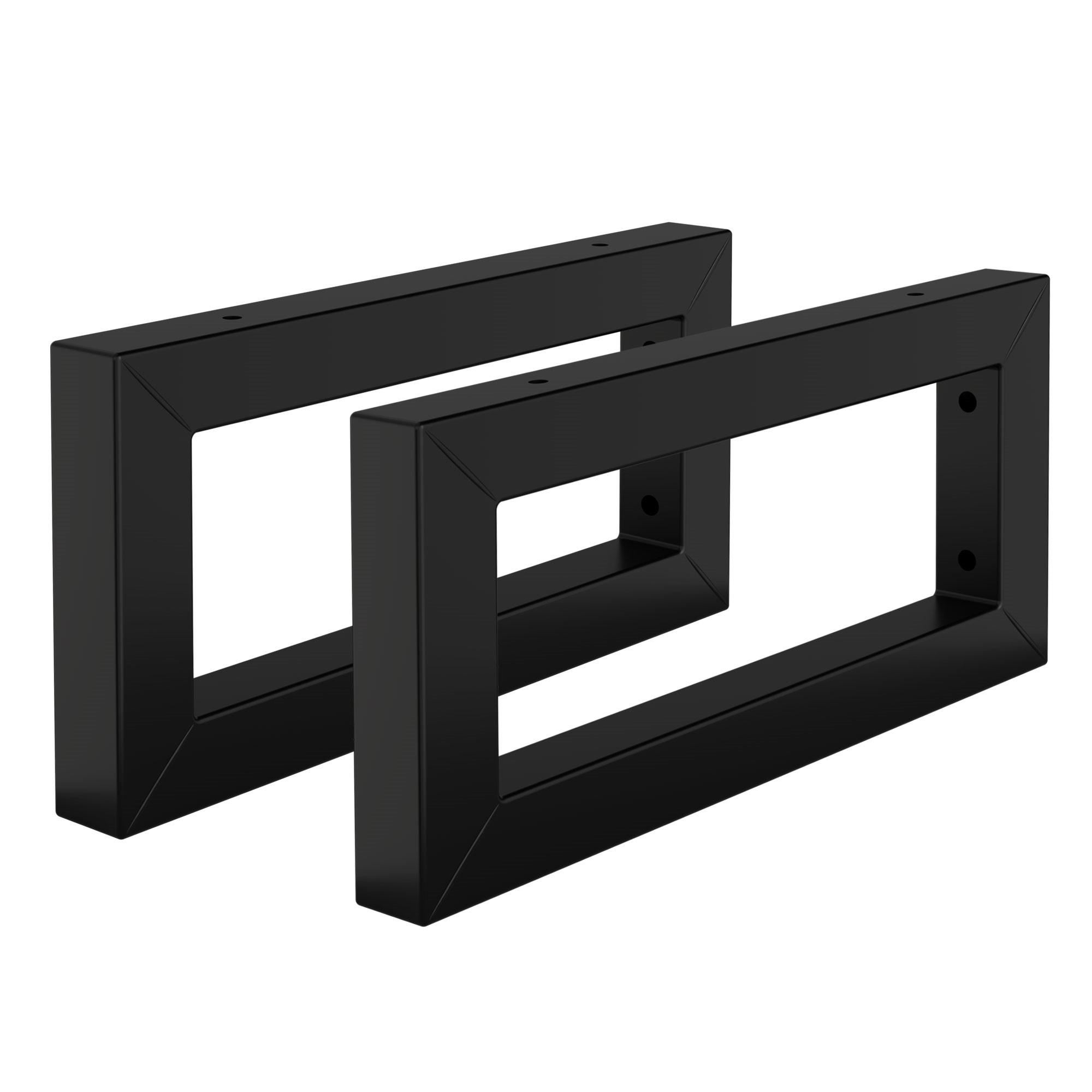WANDKONSOLE - Schwarz, Metall (15/3/30cm) - ML-DESIGN