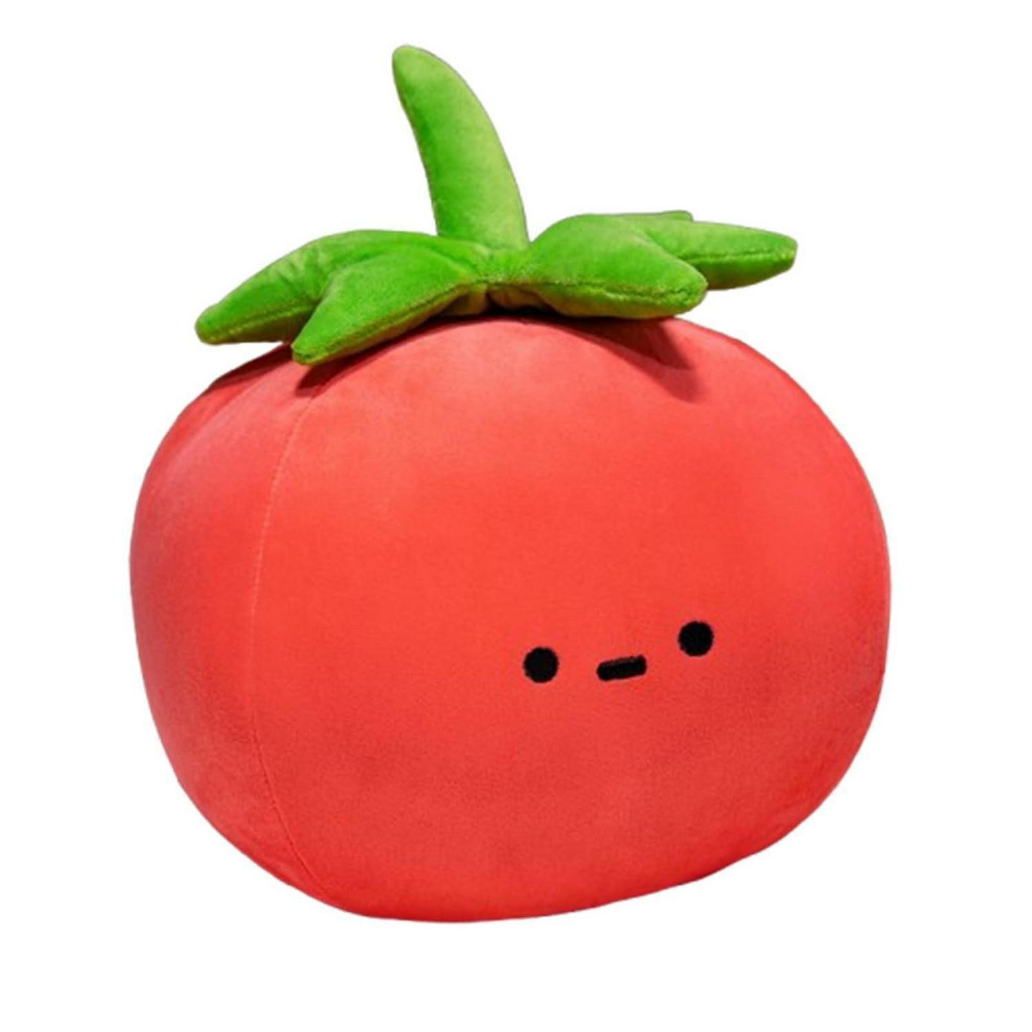 STOFFTIER Tomate 28 cm - Rot, Textil (43/43cm)