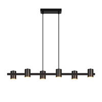 PENDELLEUCHTE Aelion 85.5/7.5/150 cm - Schwarz, Metall (85.5/7.5/150cm) - ZMH
