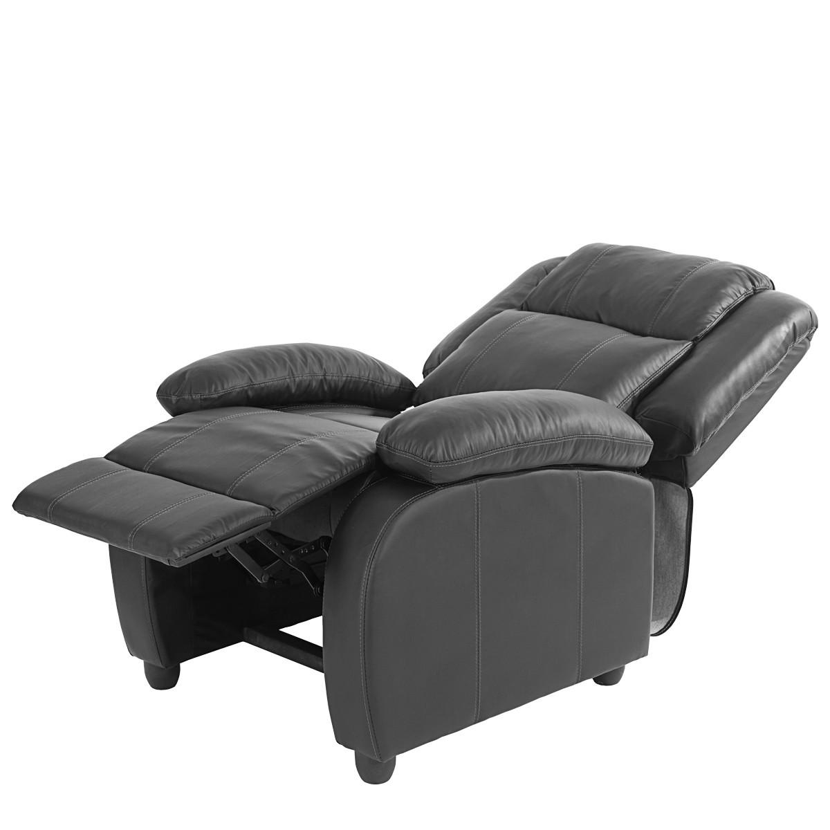 RELAXSESSEL Schwarz - Schwarz, Textil (84/102/93cm) - MCW
