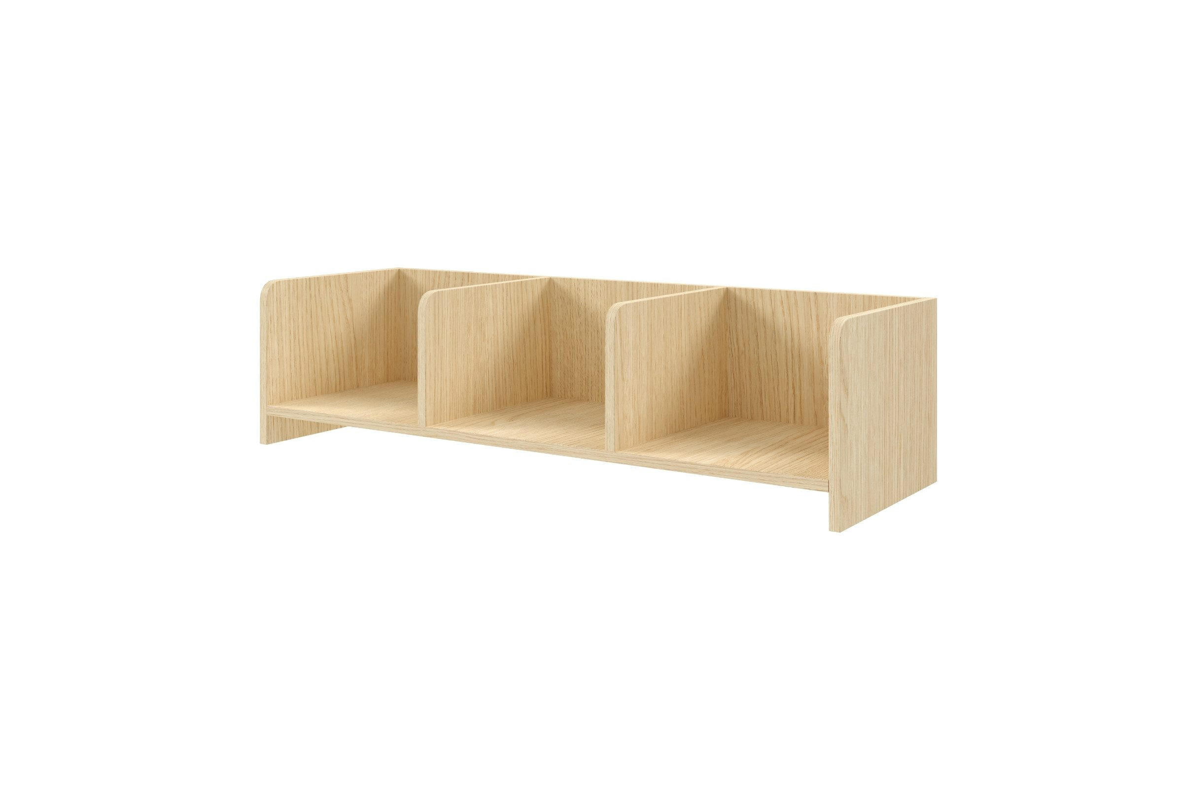 WANDREGAL PAURO 13 103/27/27 cm in Eiche Mavelie / Macadamia - Eichefarben/Beige, Holzwerkstoff (103/27/27cm) - Deine Möbel 24
